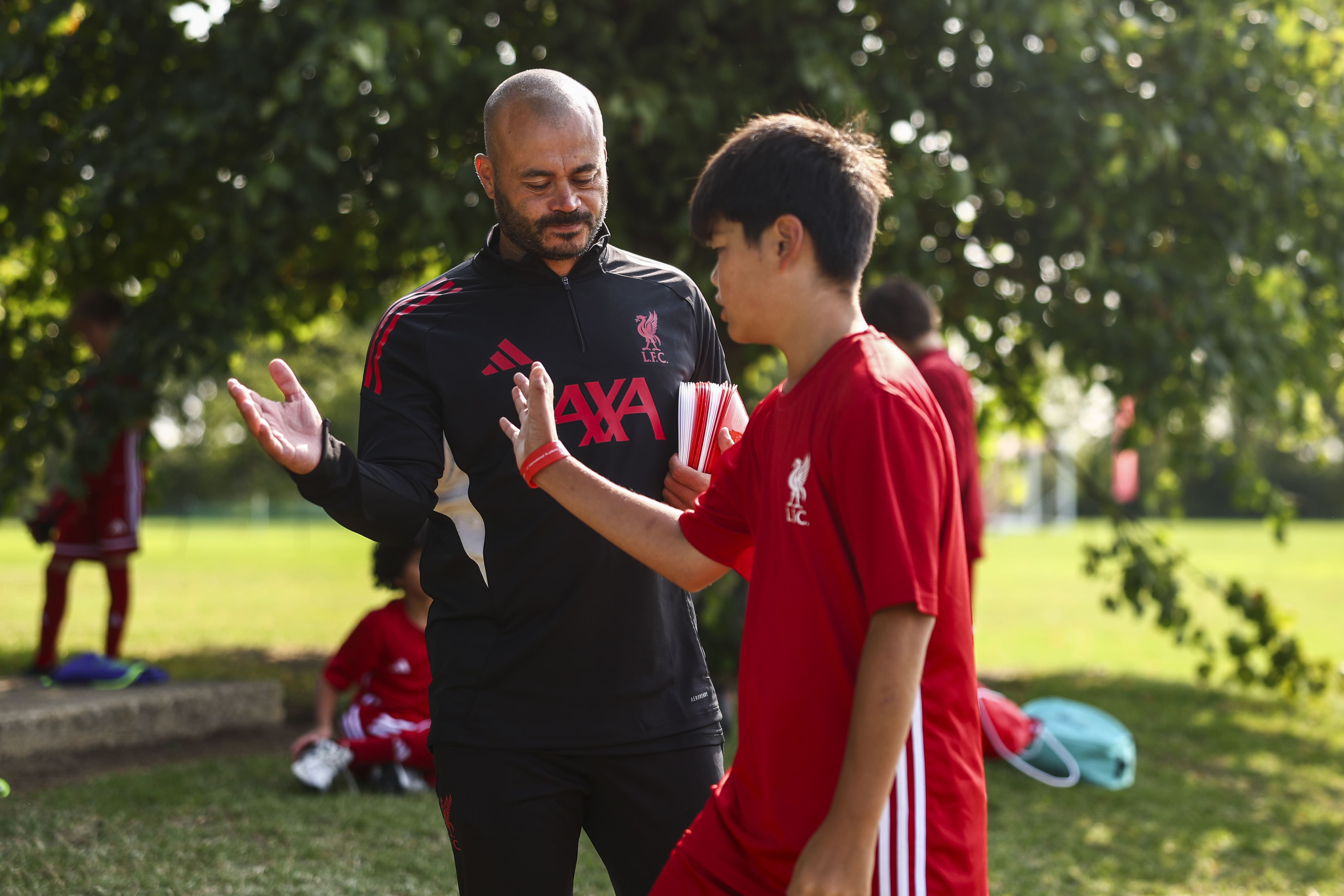 Trénink Liverpool FC Camp