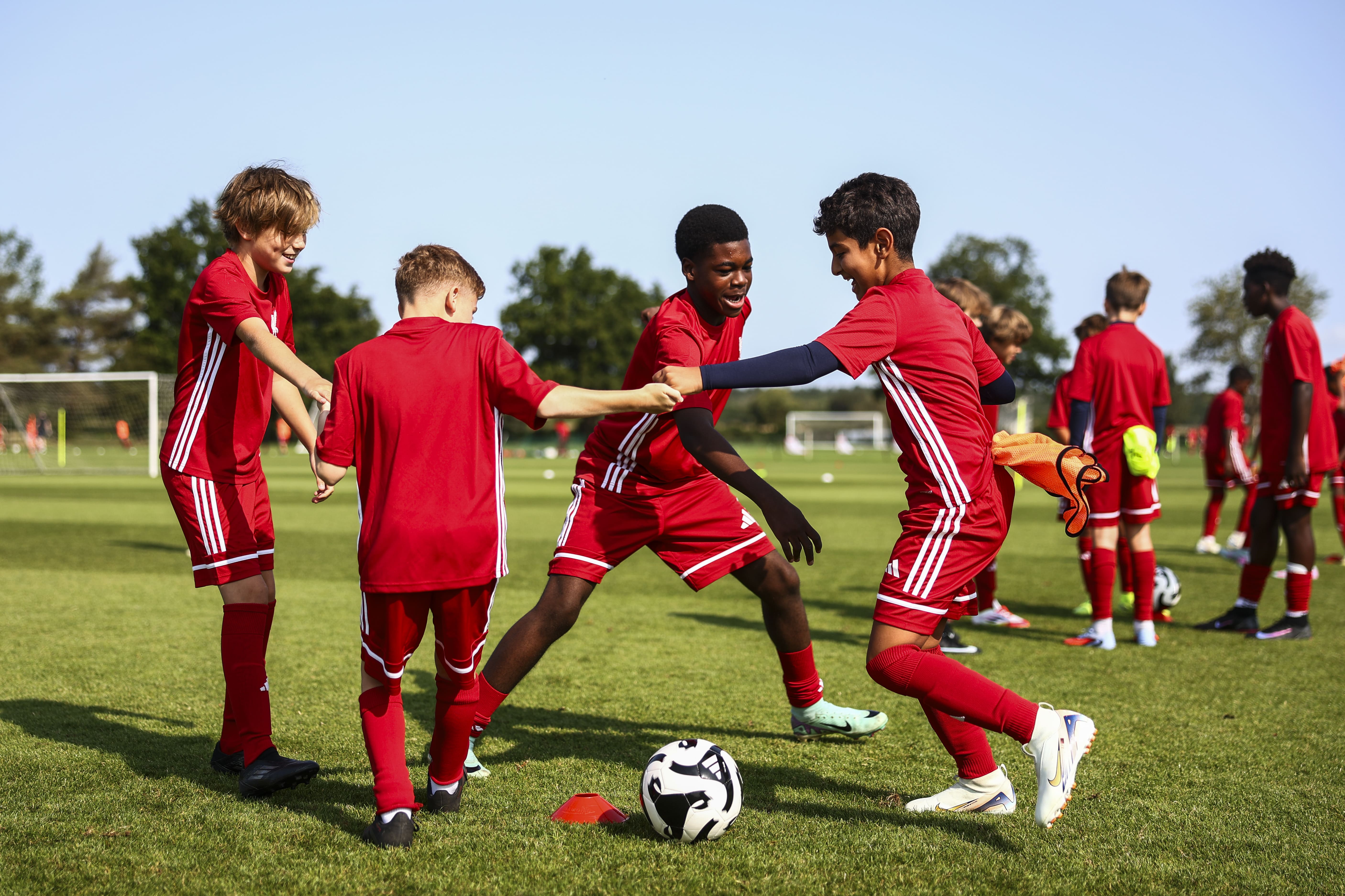 Trénink Liverpool FC Camp