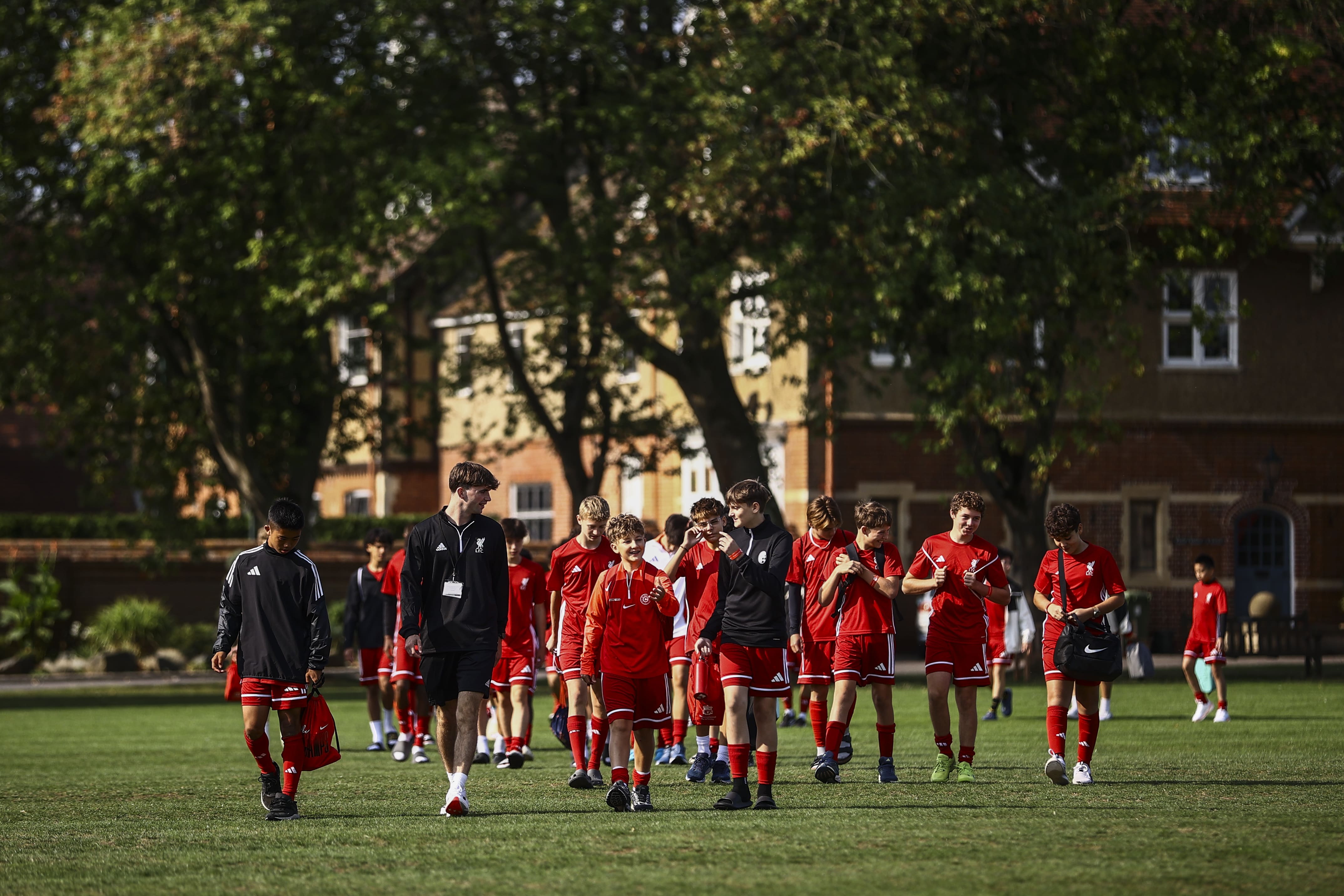 Trénink Liverpool FC Camp