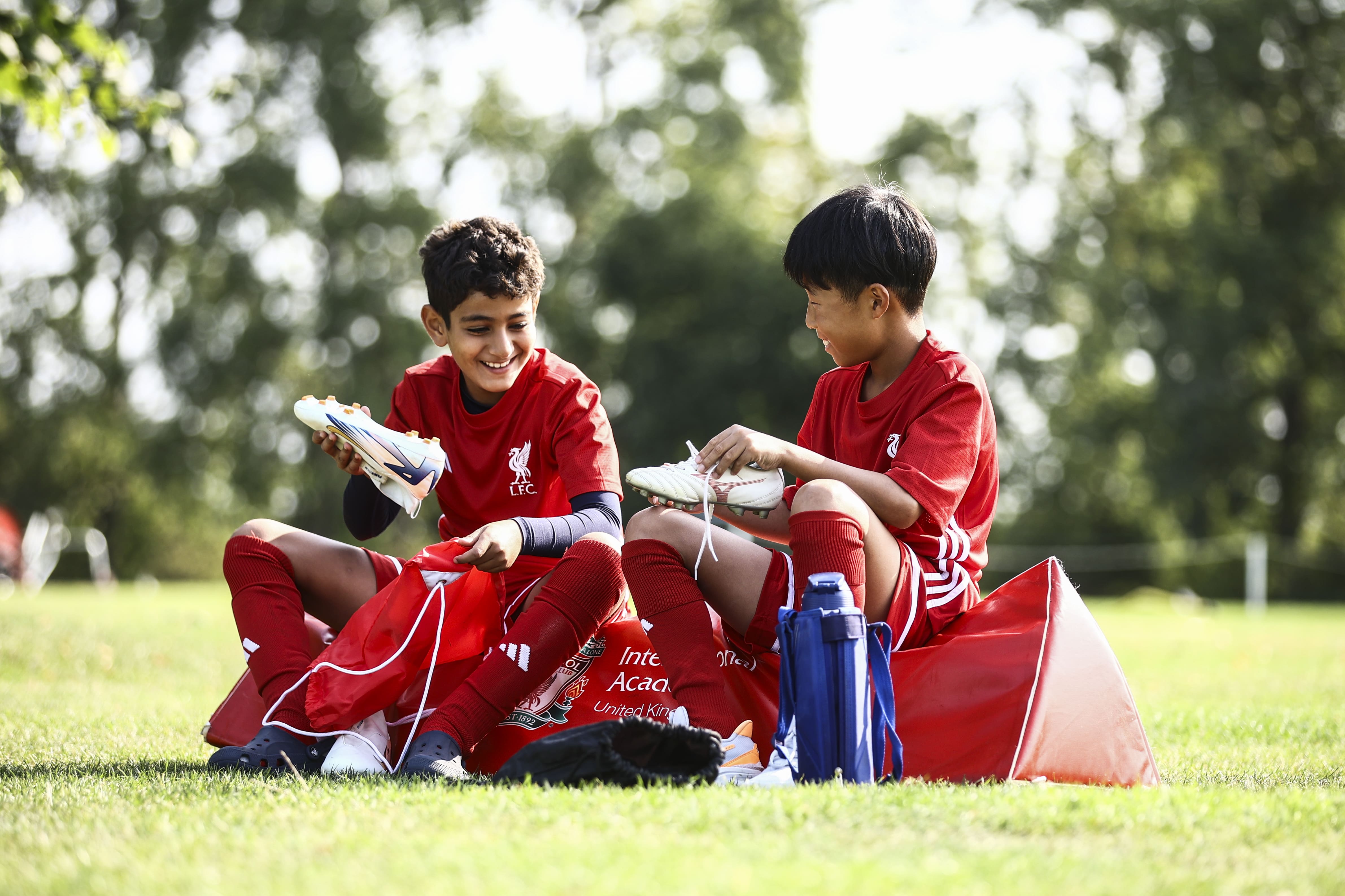 Trénink Liverpool FC Camp