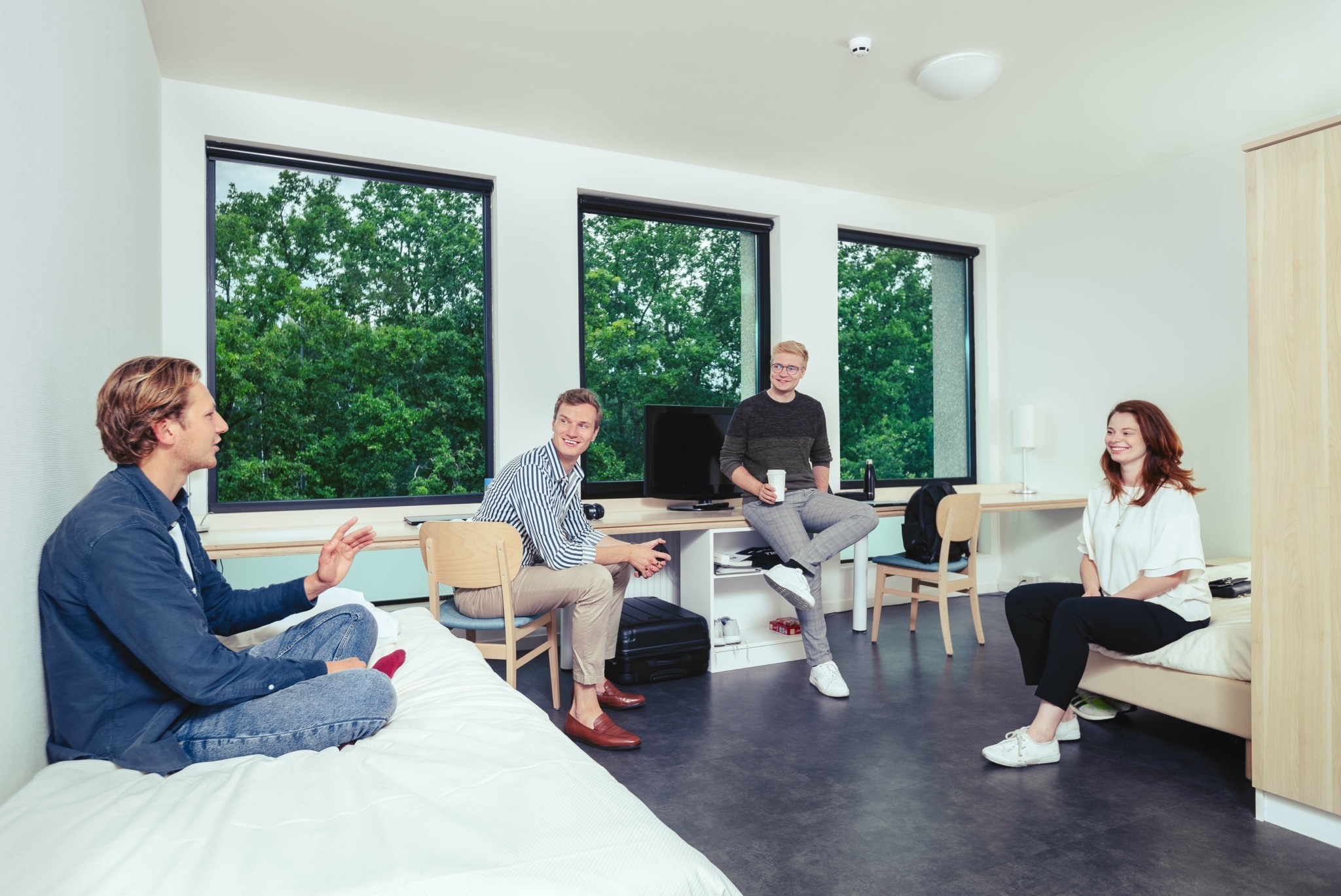 Hotelschool - Ubytování