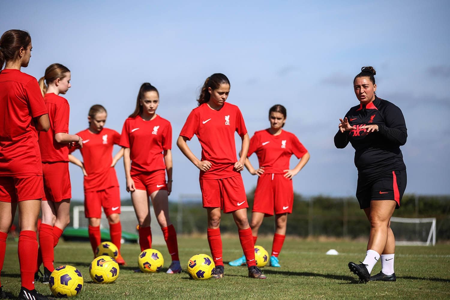 Trénink Liverpool FC Camp