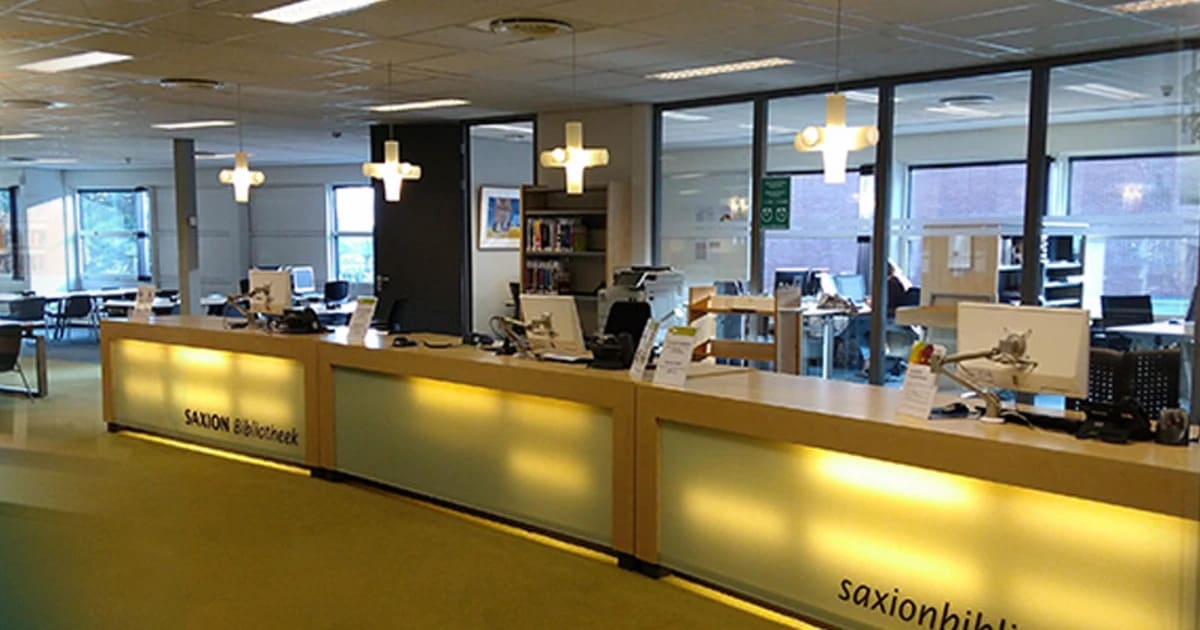 Saxion Enschede - interiér kampusu