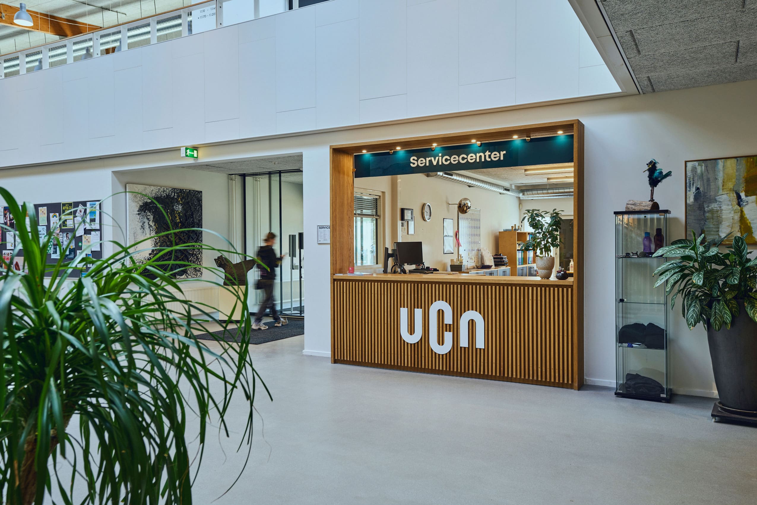 UCN - University College of Northern Denmark | Studium v Dánsku UCN Aalborg - interiér kampusu